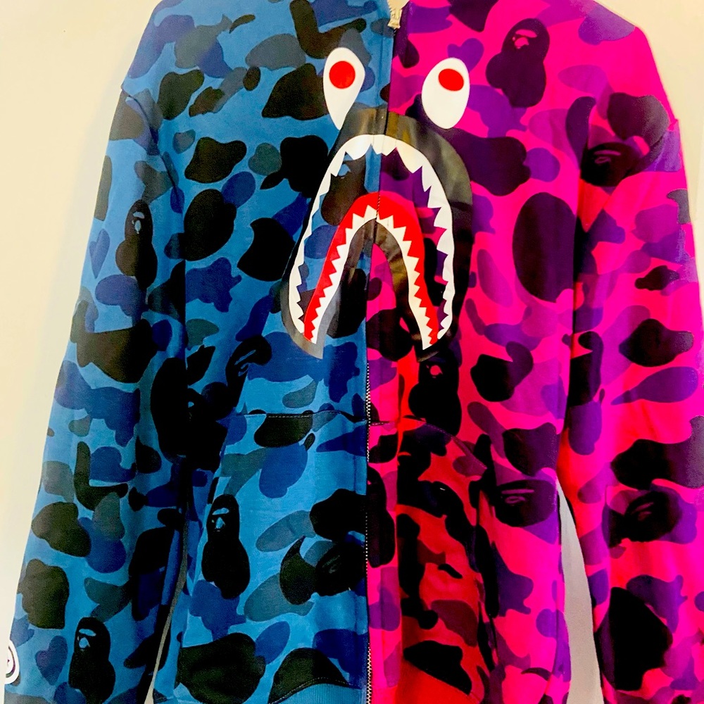 BAPE shark hoodie NWT
